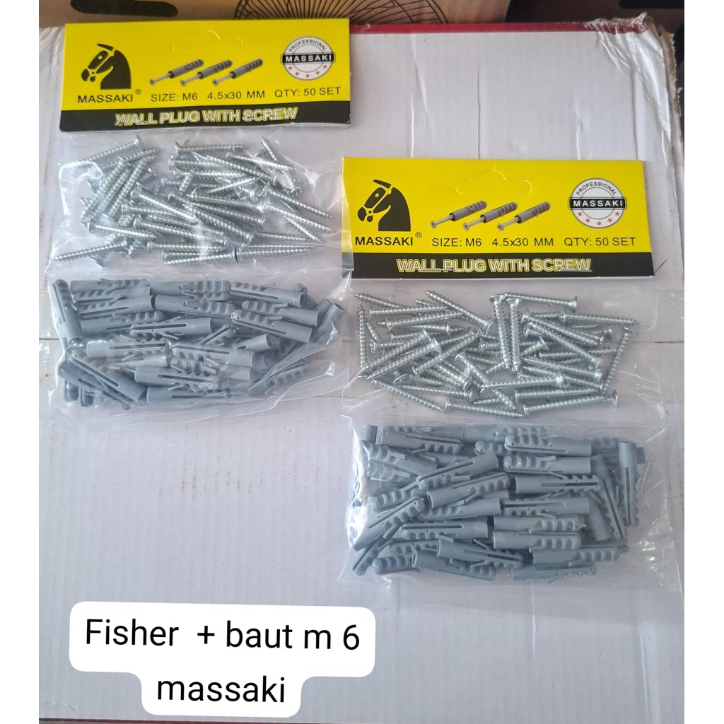 Fisher + Baut M 6 Massaki