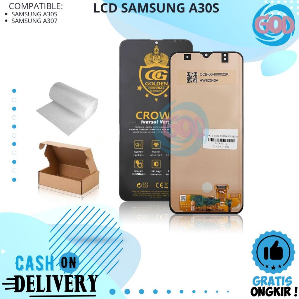 LCD SAMSUNG GALAXY A30S / A307 / A307F / A307GN TOUCHSCREEN SAMSUNG ORIGINIAL FULLSET