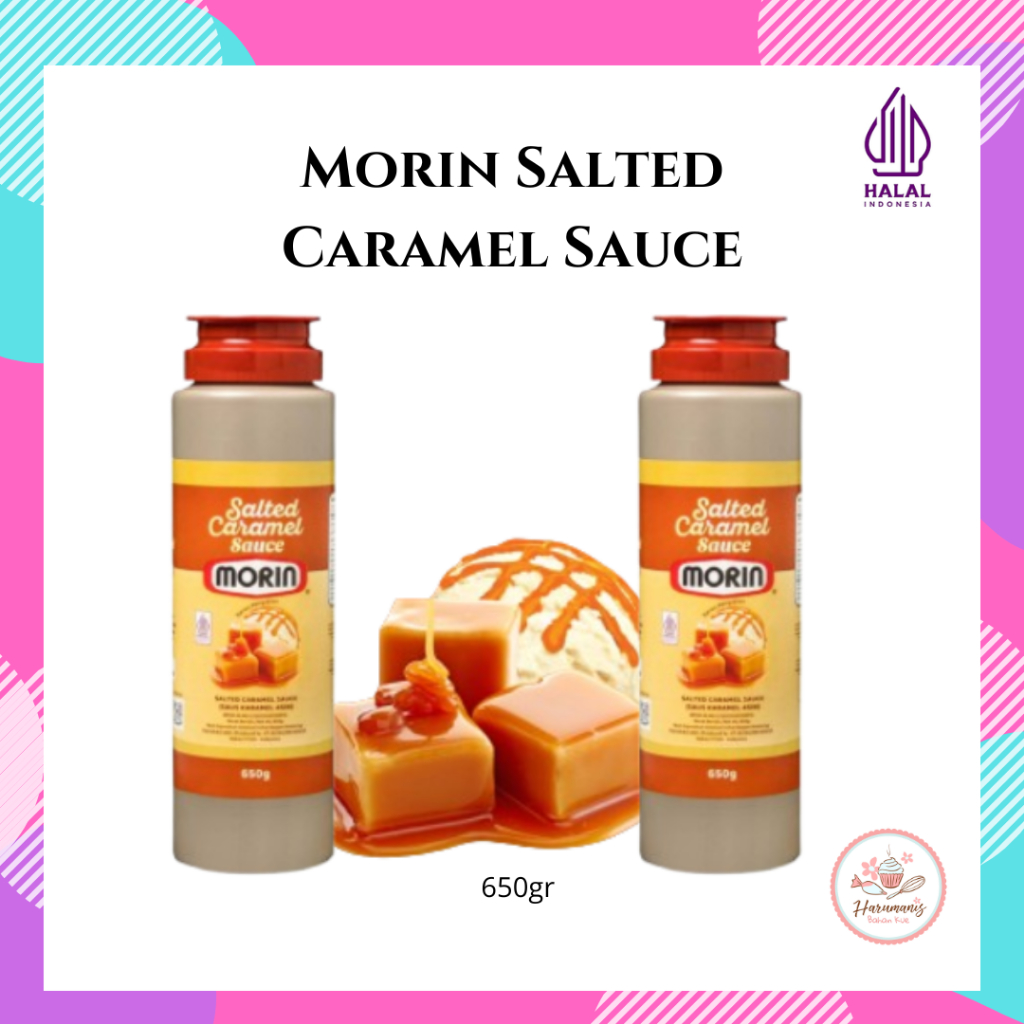 Morin Salted Caramel Sauce Karamel Saus 650gr