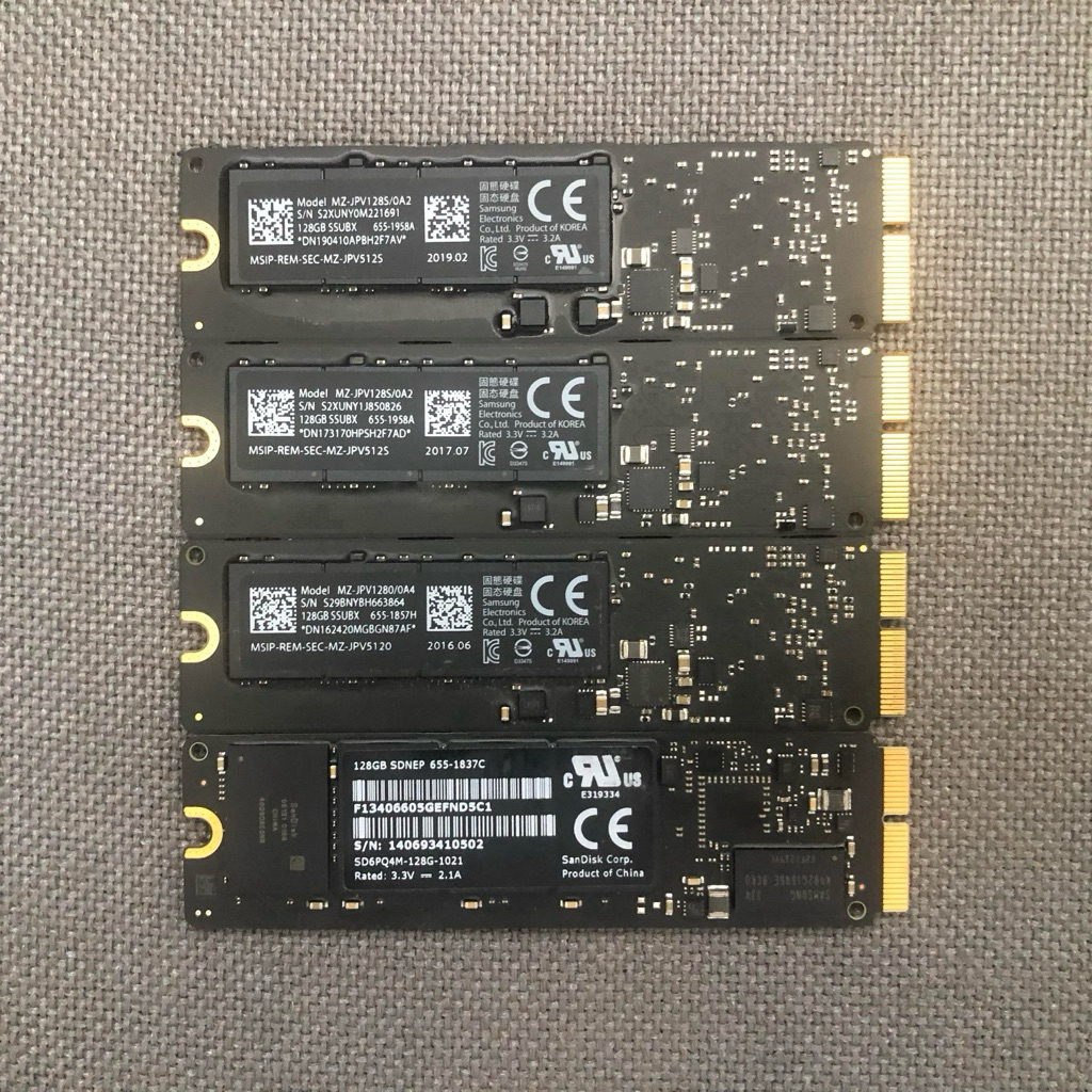 Ssd Macbook Original 2015 128GB 256GB 512GB 1TB