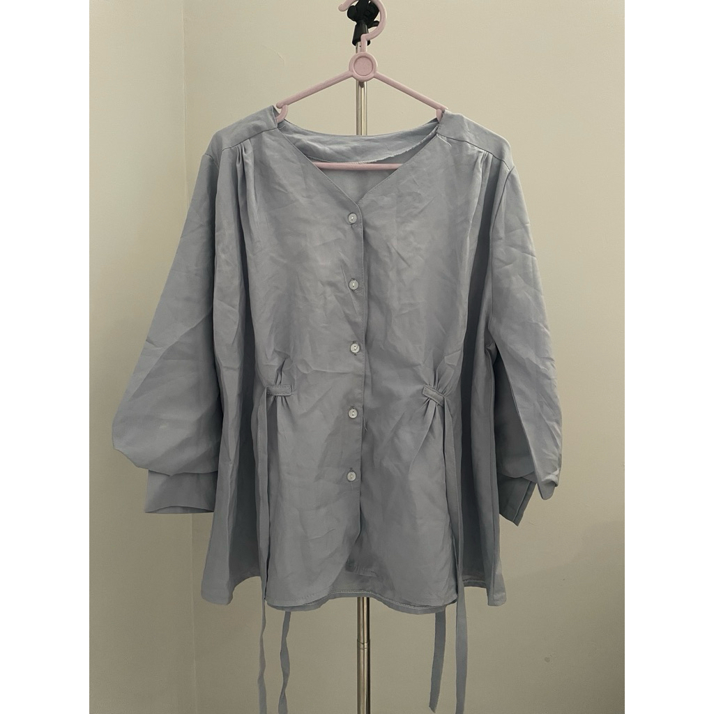 kemeja blouse (thrift preloved)