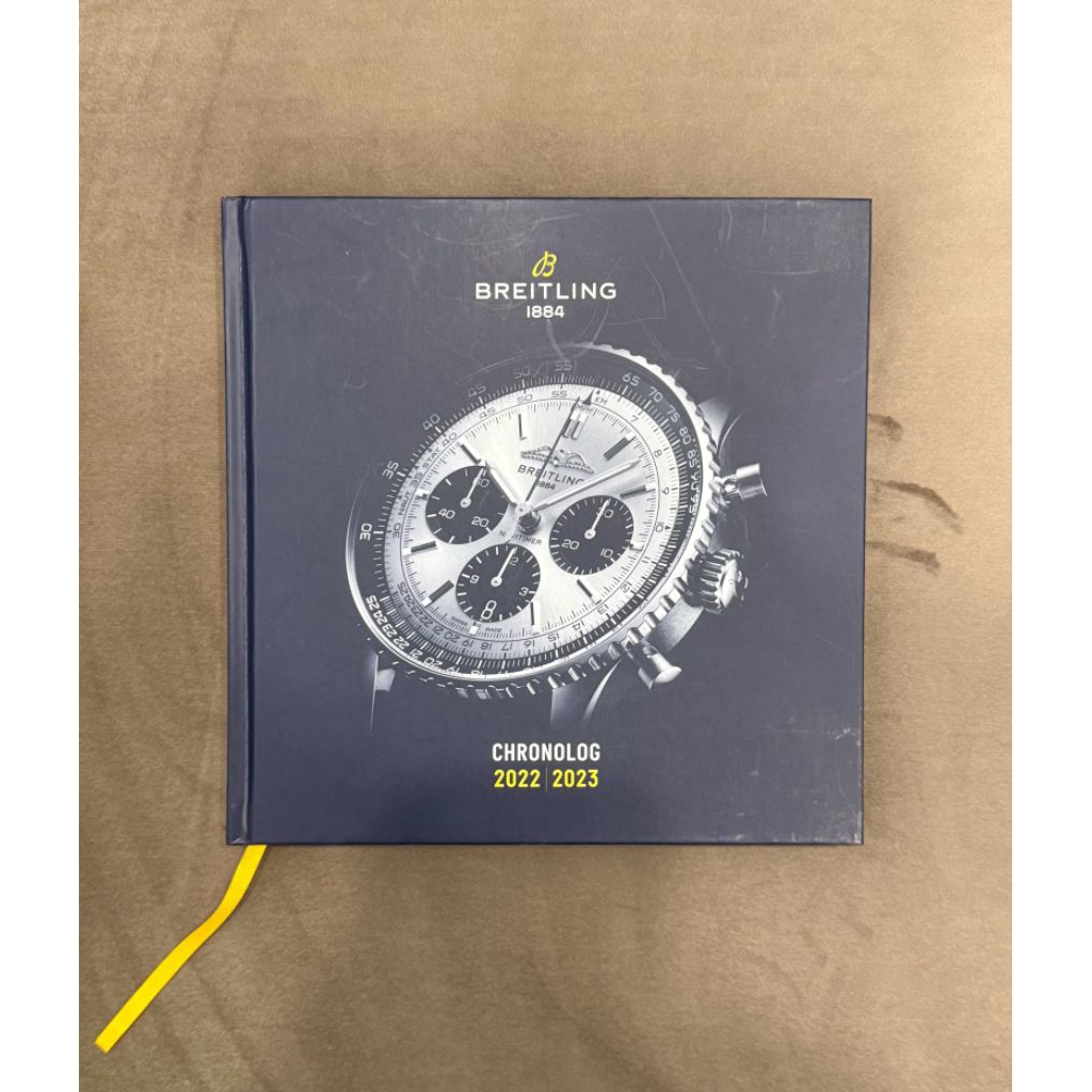 Buku Catalog Breitling Original Season 2022 2023 Chronolog Hardcover Original From Boutique