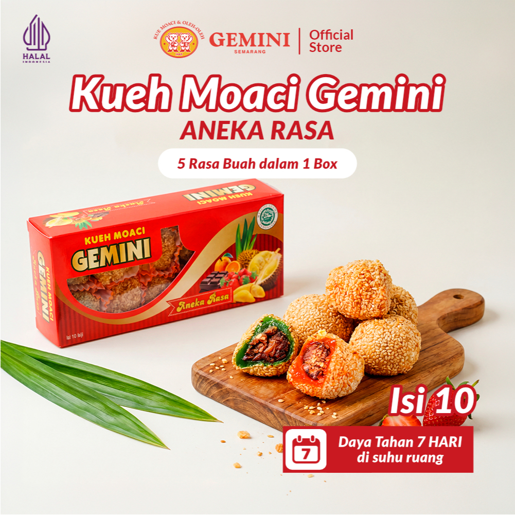 Gemini - Moaci Gemini Semarang Aneka Rasa isi 10