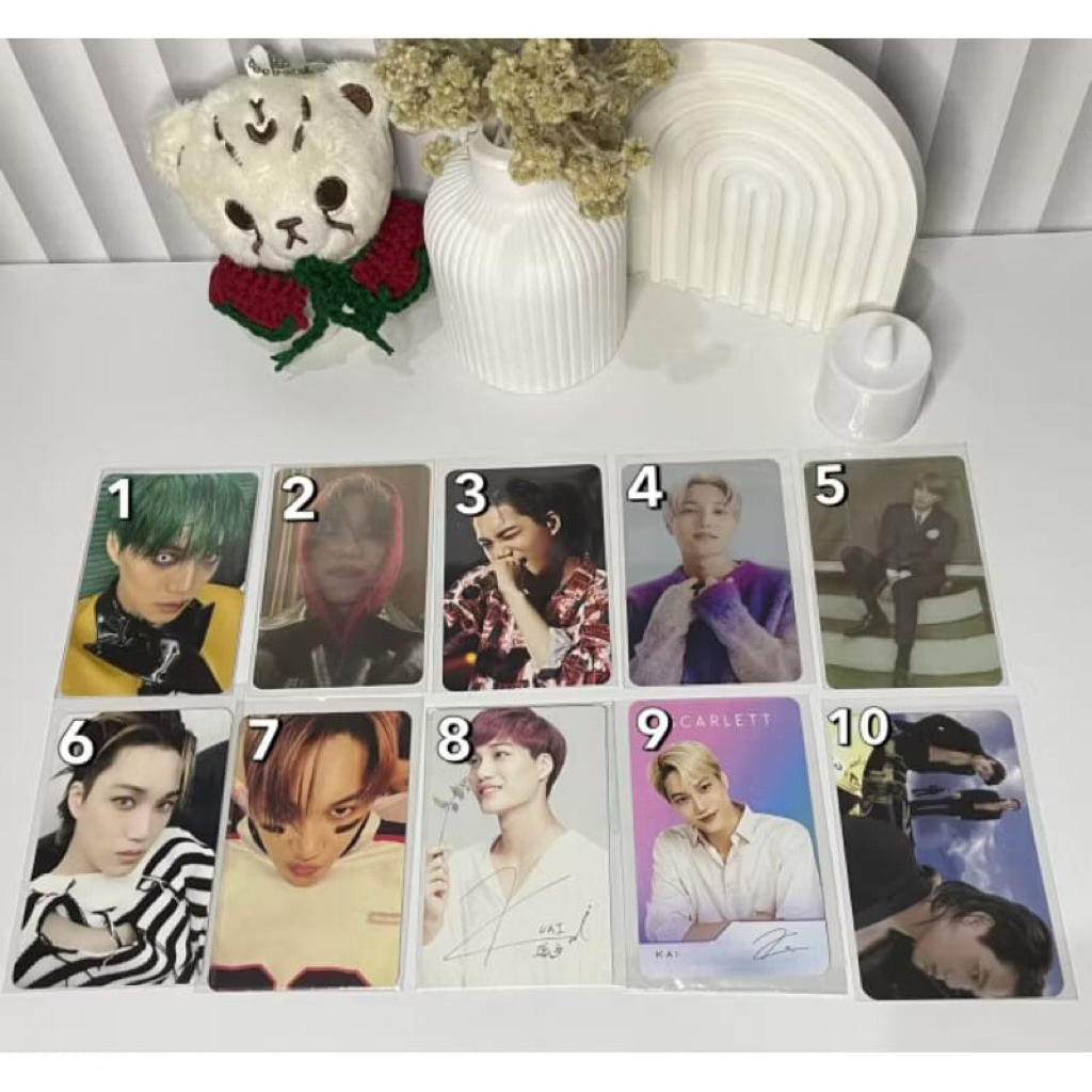 [BACA DESC] Photocard Kai LMR OBSESSION SCARLET EXO|PC Kai EXO|Kim Jongin