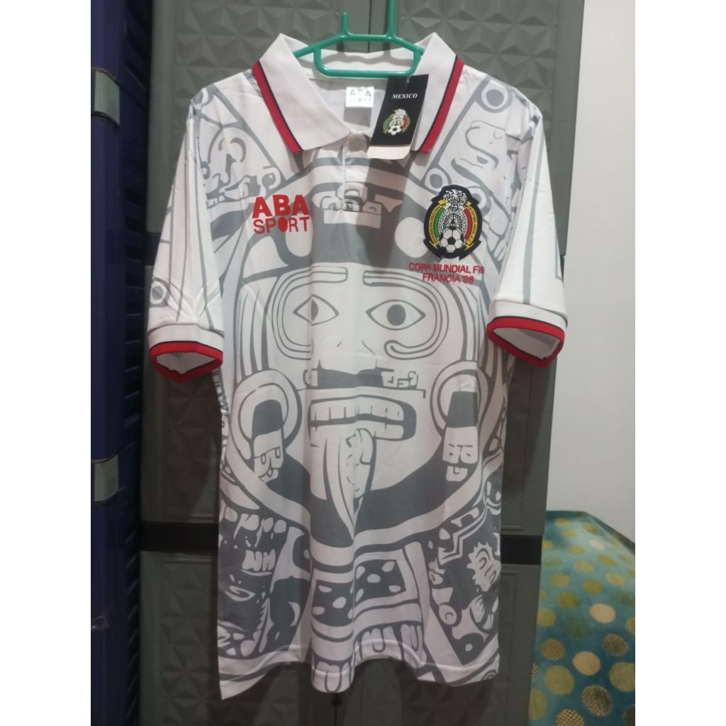 ( BNWT ) JERSEY RETRO MEKSIKO 1998