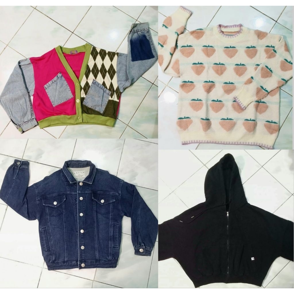 Preloved Jacket & Cardigan (XEXYMIX, PAKEPAKAI,DLL.)