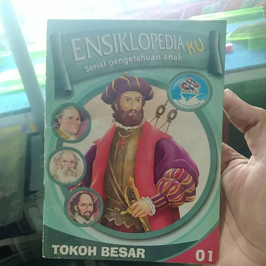 BUKU ENSIKLOPEDIAKU 01 HADIAH SUSU FRISIAN FLAG JADUL
