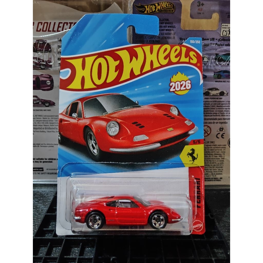 Hot Wheels Ferarri Dino 206gt