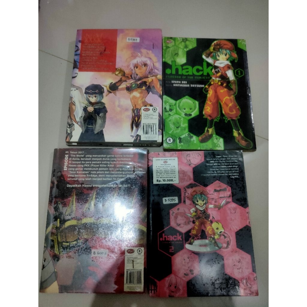 Komik cabutan .hack series G.U.+ original