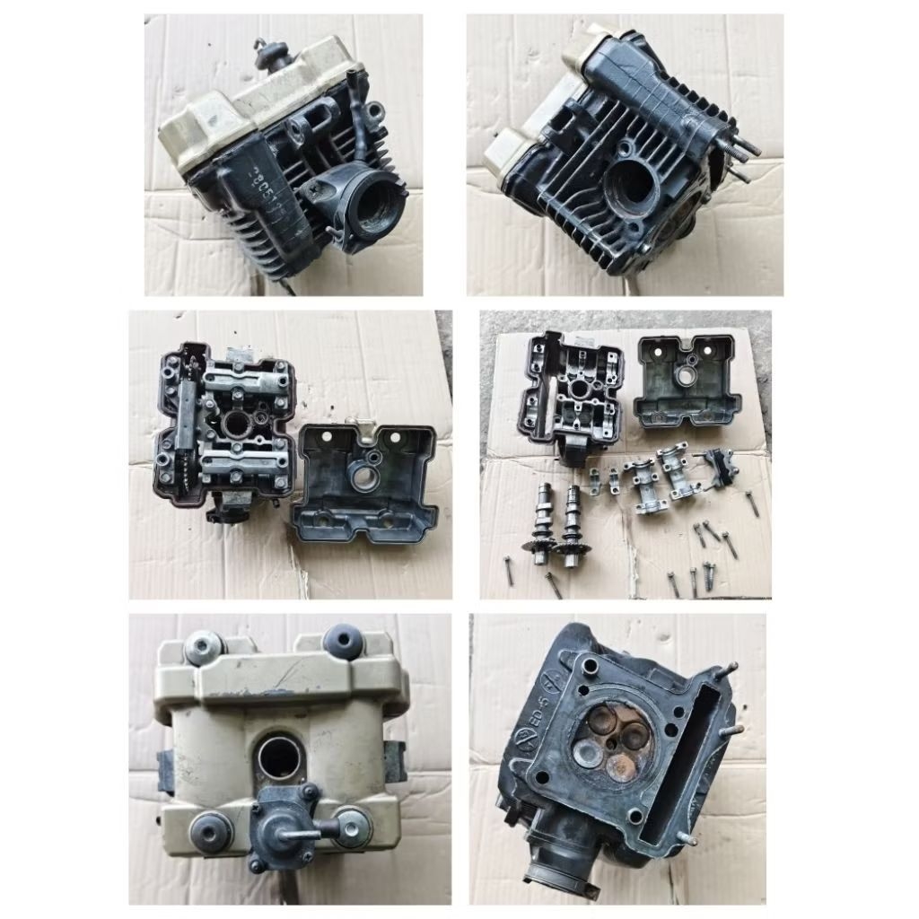 Cylinder kop Head kop full isian Satria Fu Barong/facelifte/Raider Standar tinggal pakai