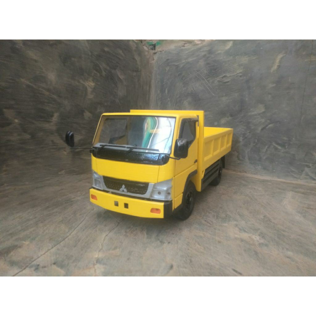 miniatur truk engkel skala 16