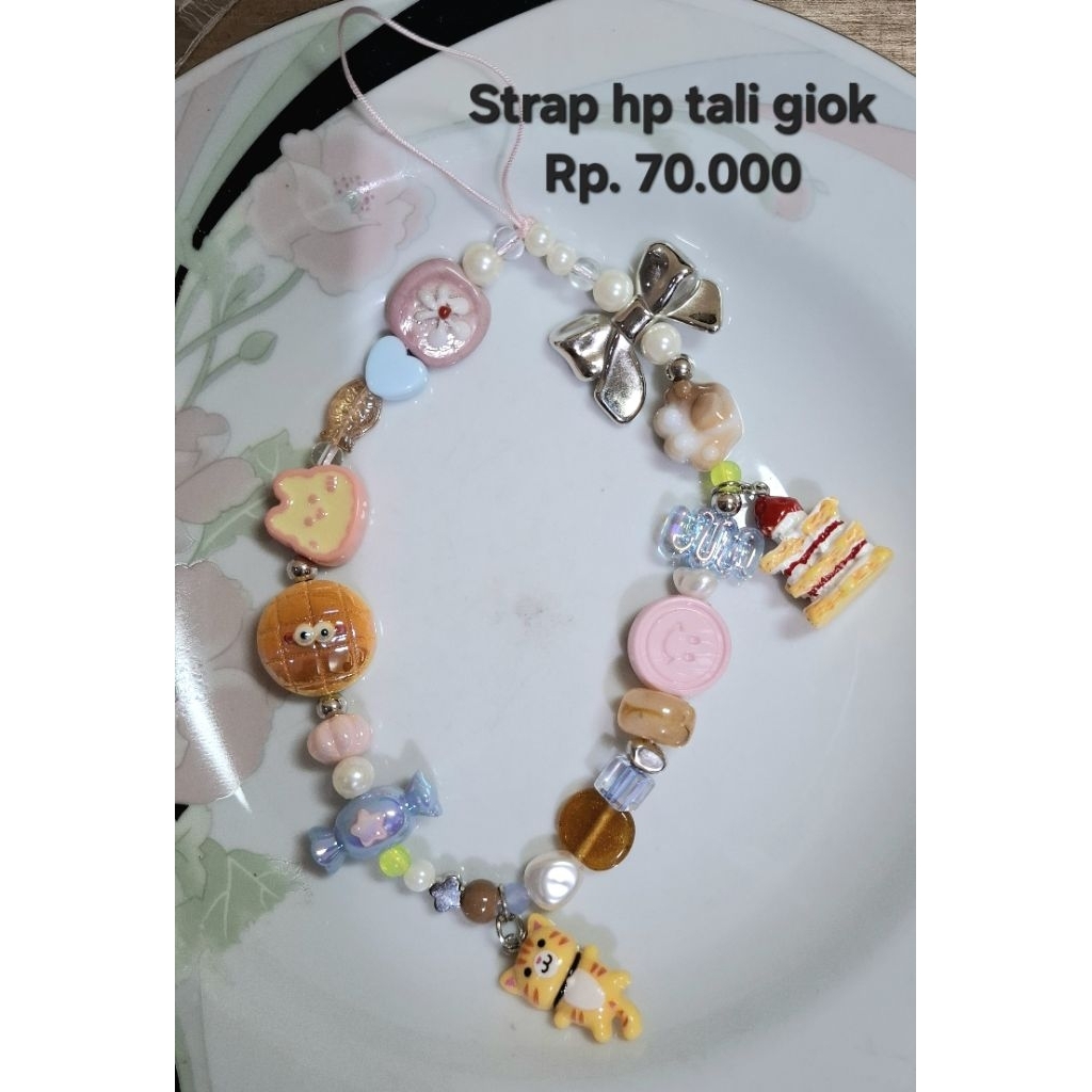 Strap phone Bagcharm tali giok