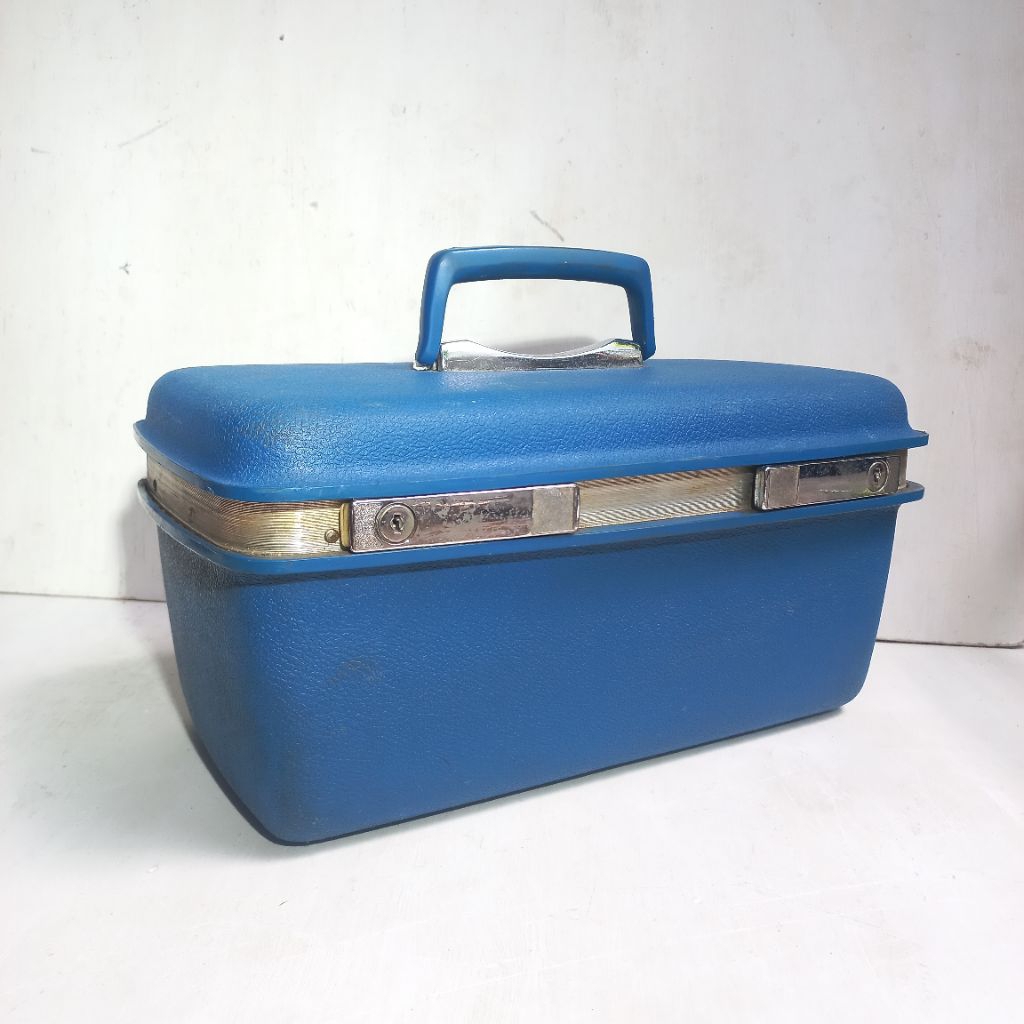 Koper Rias Dekorasi Jadul Vintage Beauty Case Samsonite Saturn