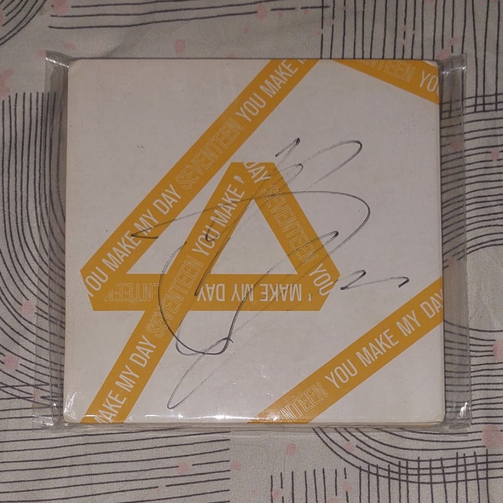 Seventeen SVT YMMD Album Hoshi Signed