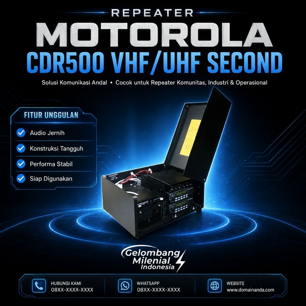 REPEATER MOTOROLA CDR500