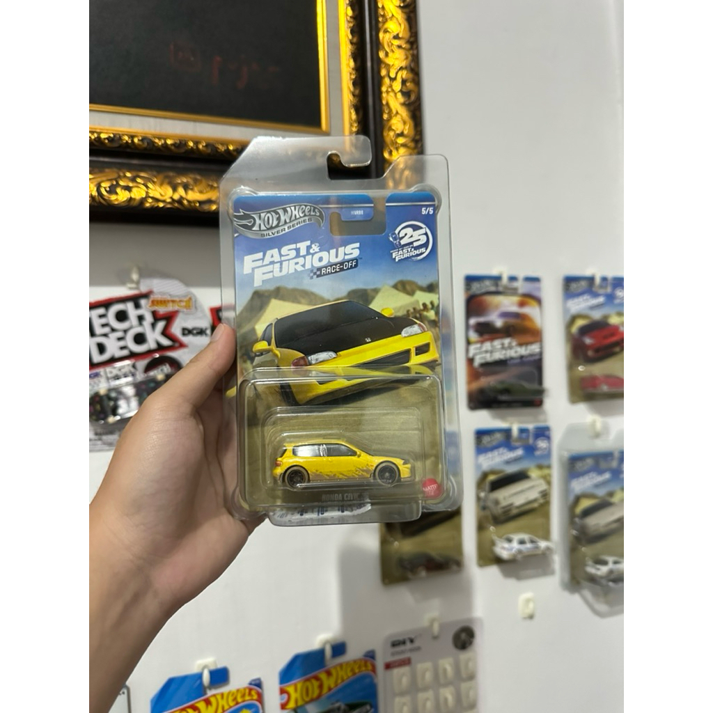 civic eg kuning hotwheels fast&furious