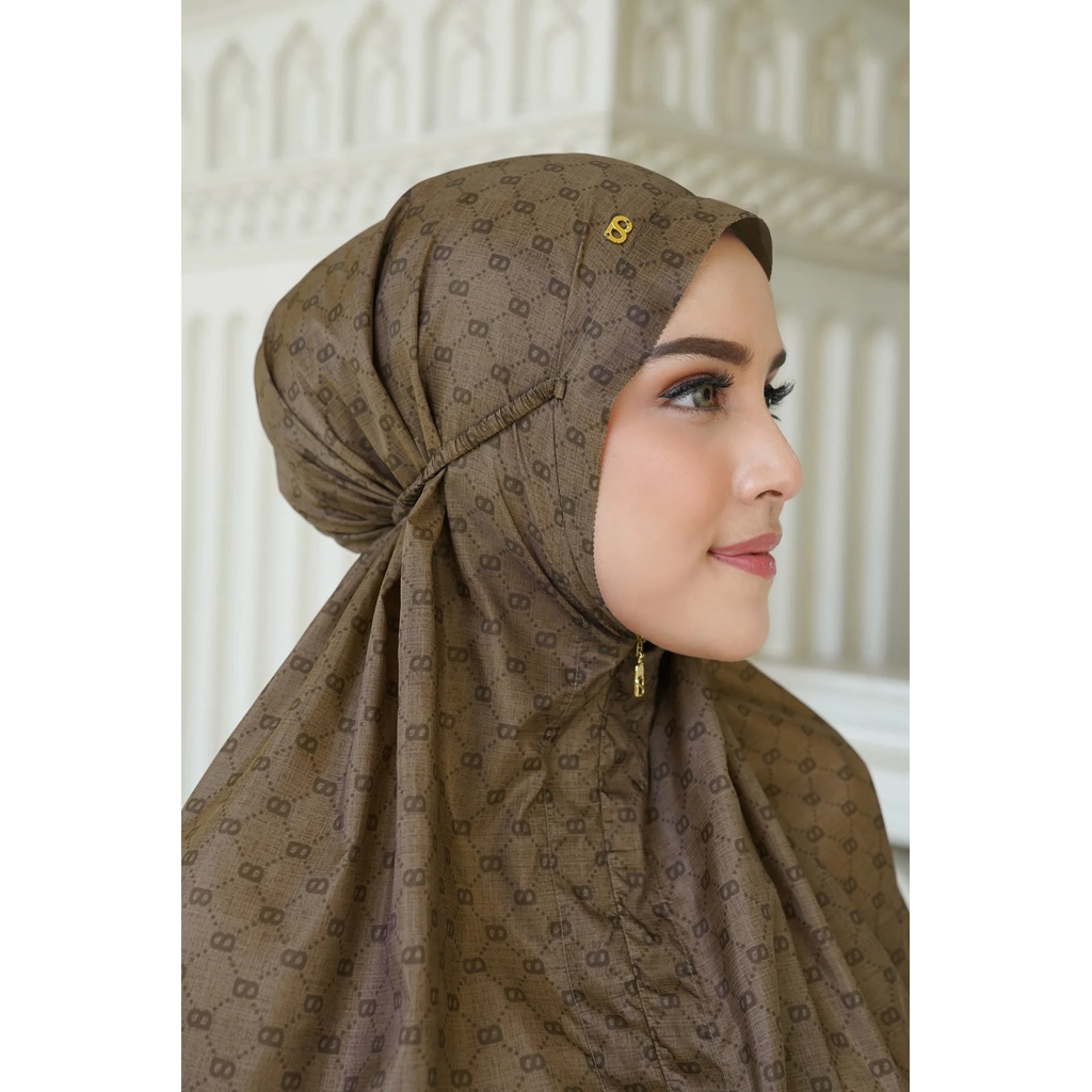 Buttonscarves Prayer Robe Monogram mini capsule Tan (PL)