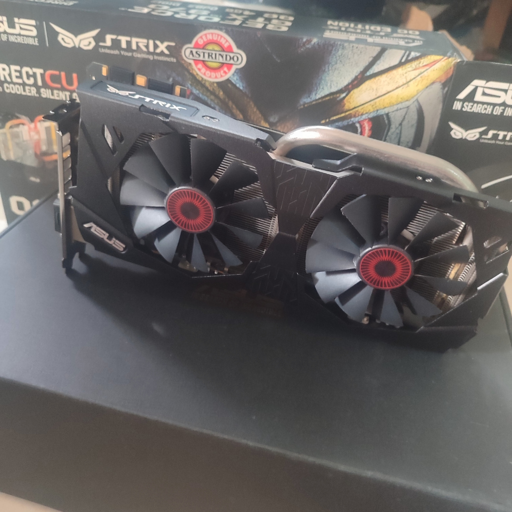 VGA Rog Strix GTX 970 4gb DDR 5 Mulus