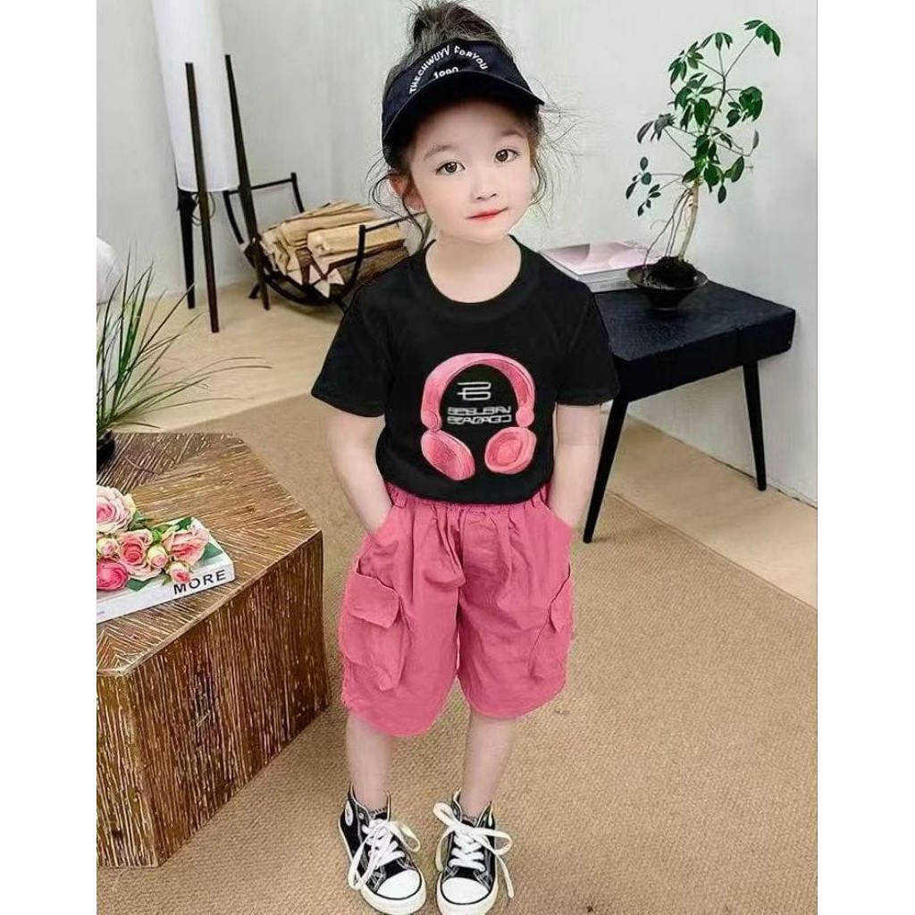 {VBR} SETELAN EARPHONE LUCU ANAK PEREMPUAN KEKINIAN