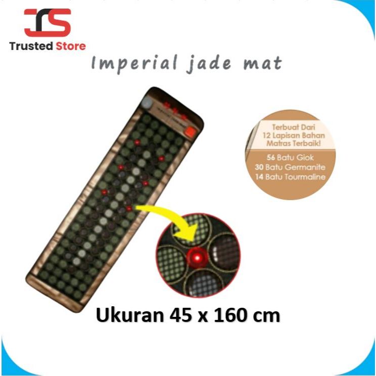 Imperial Jade Mat / Jade Mat Voye - Matras Terapi Kesehatan