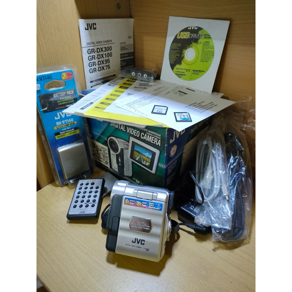 Handycam JVC GR-DX75AG New Old Stock Camera Digital