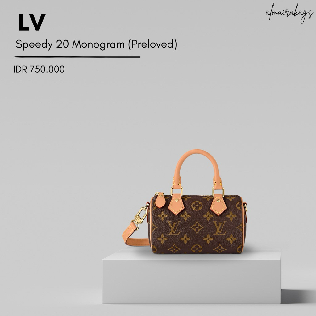Preloved LV Speedy Leather by Almairabags