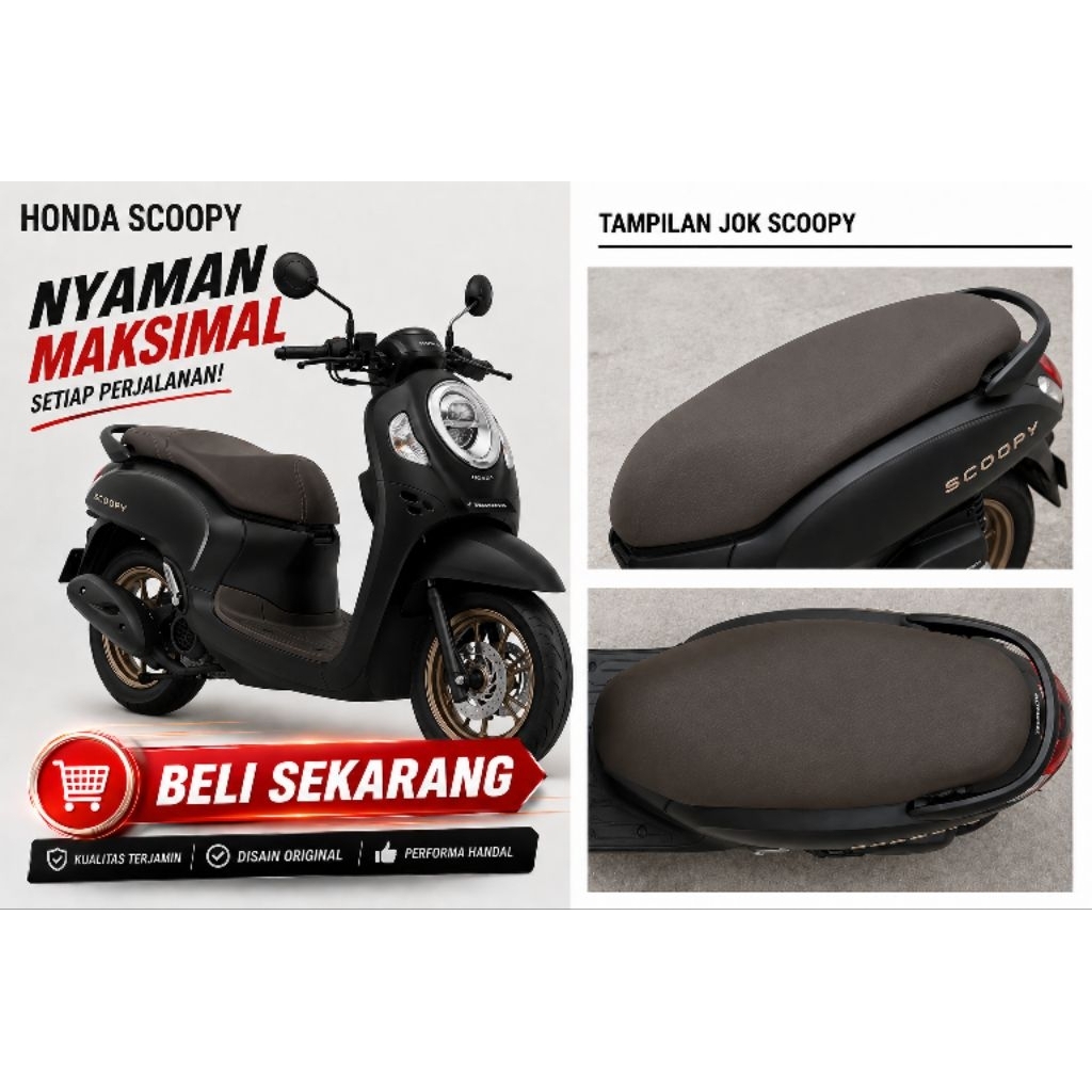 kulit jok Scoopy original