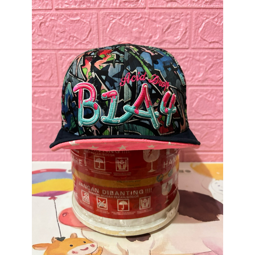 Topi sepeda visor lemes vispen second/bekas