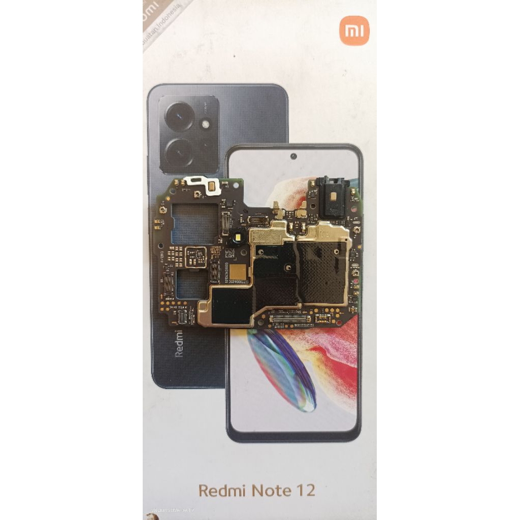 Mesin Redmi Note 12 4/128 segel original copotan