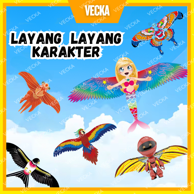 Layangan Pancing - Layang layang - Mainan - Layang-layang karakter-313