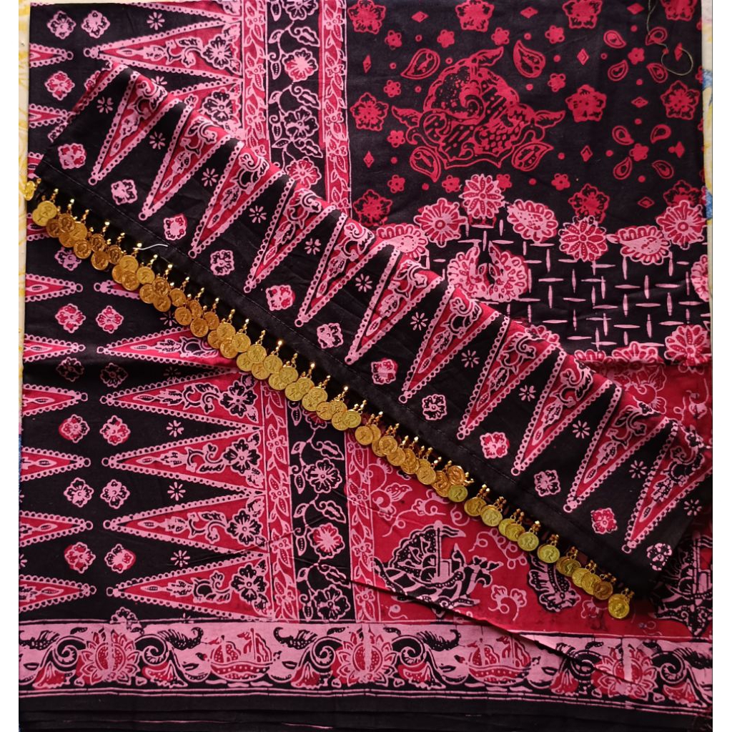 batik Jambi ori ronce koin emas