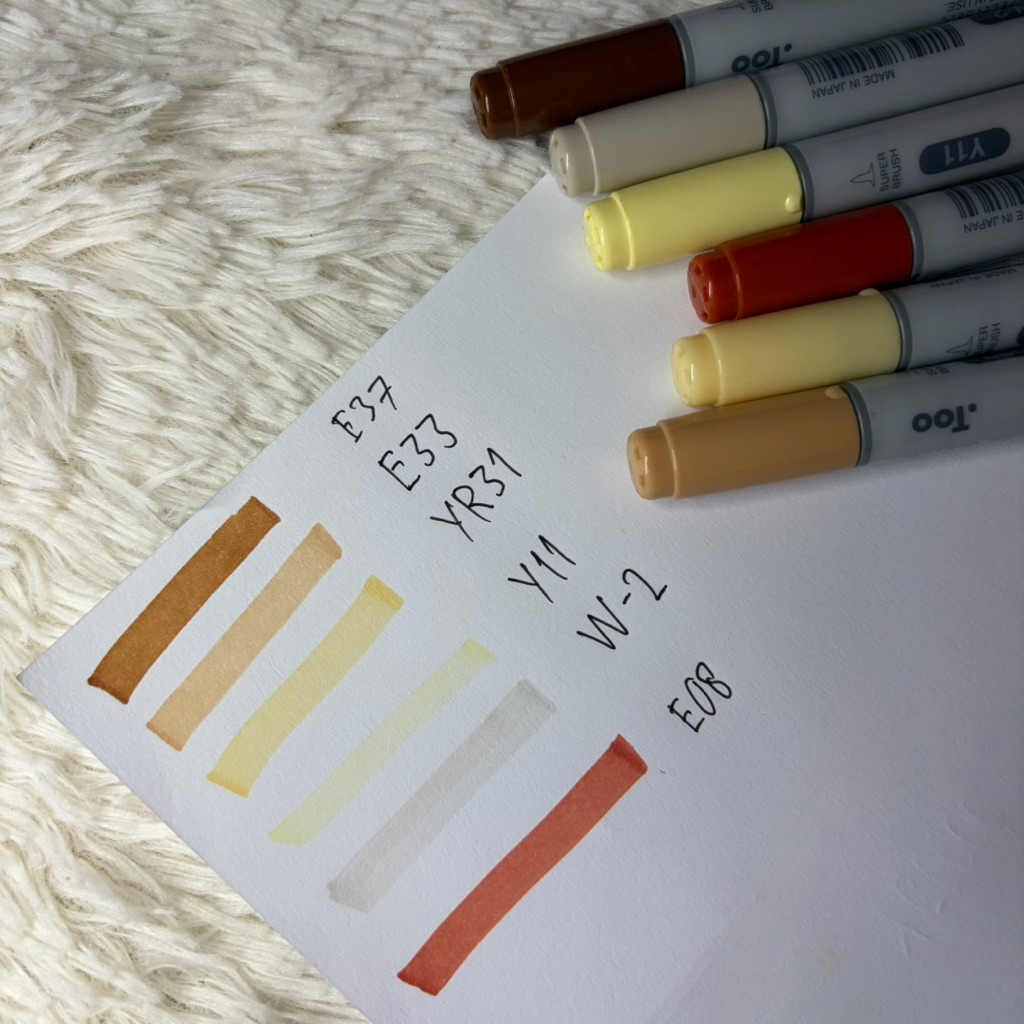 Preloved Copic Ciao Skin Tone Marker Original