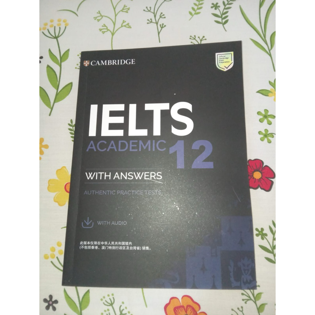 Buku IELTS Cambridge for IELTS 12 Academic Student's Book (witch audio) (B5)