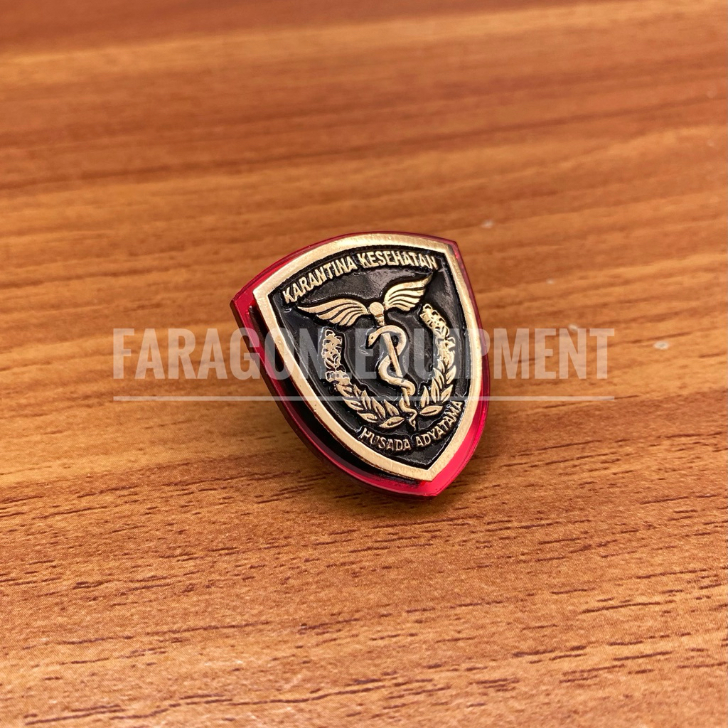 Pin Karantina Kesehatan | Pin Karantina Kesehatan Premium Quality