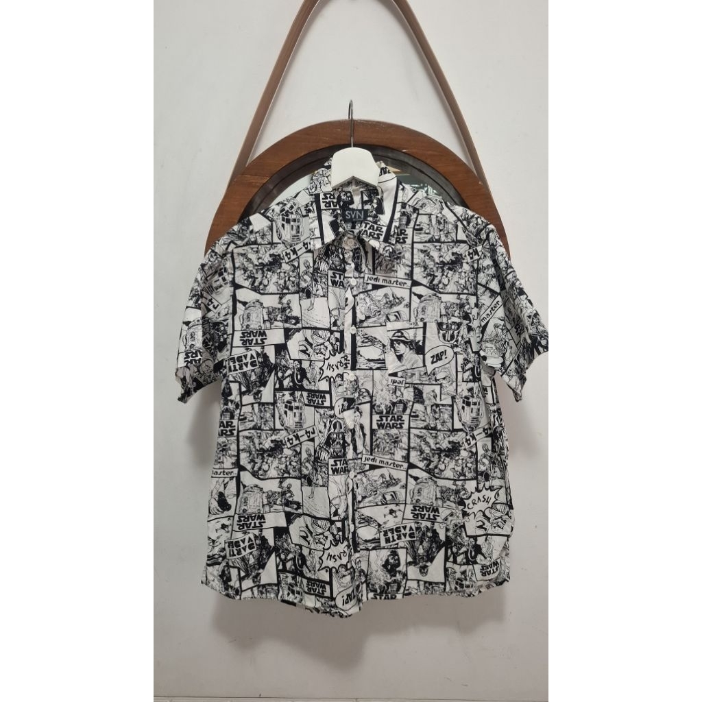 Kemeja Pria Savion Star Wars original Preloved-second