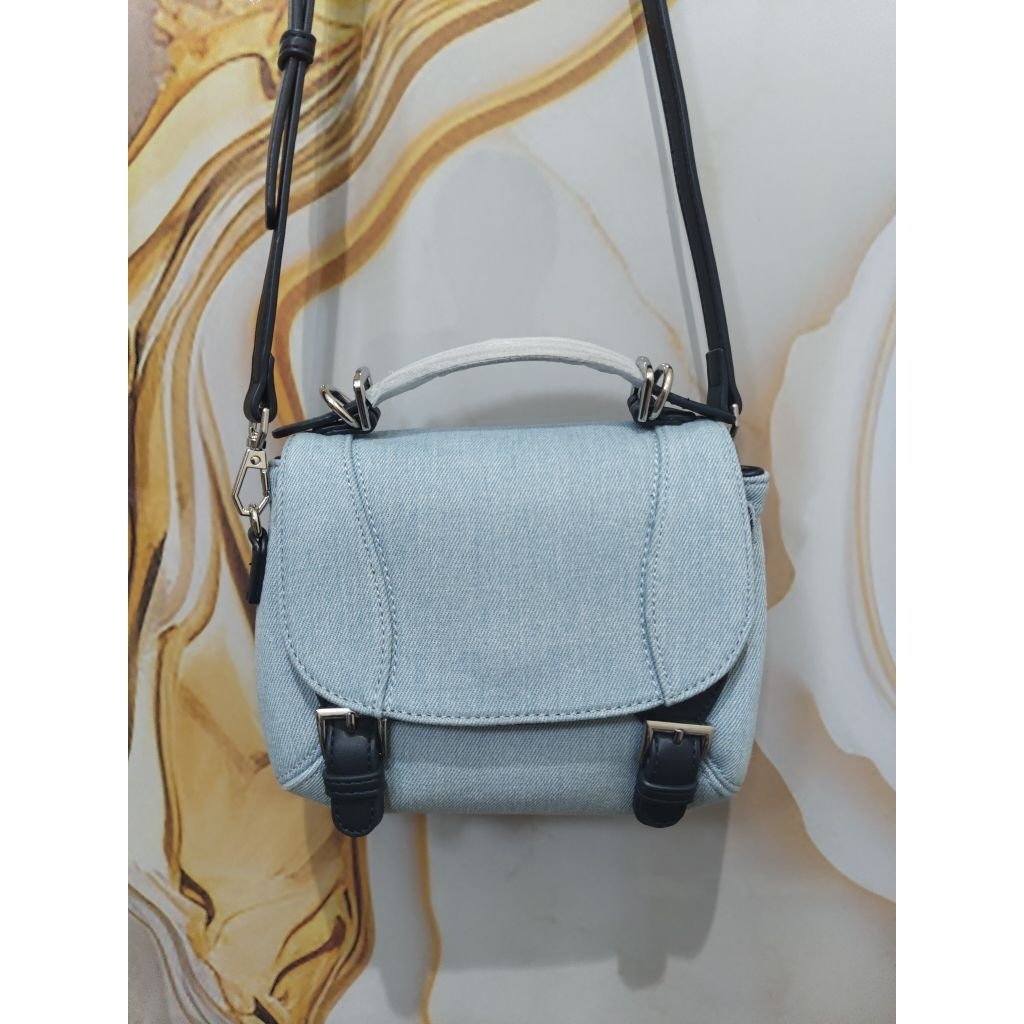 Tas Premium Royal Cuir RC Mini Inggris Denim 4in1 / Ransel / Sling Shoulder Bag