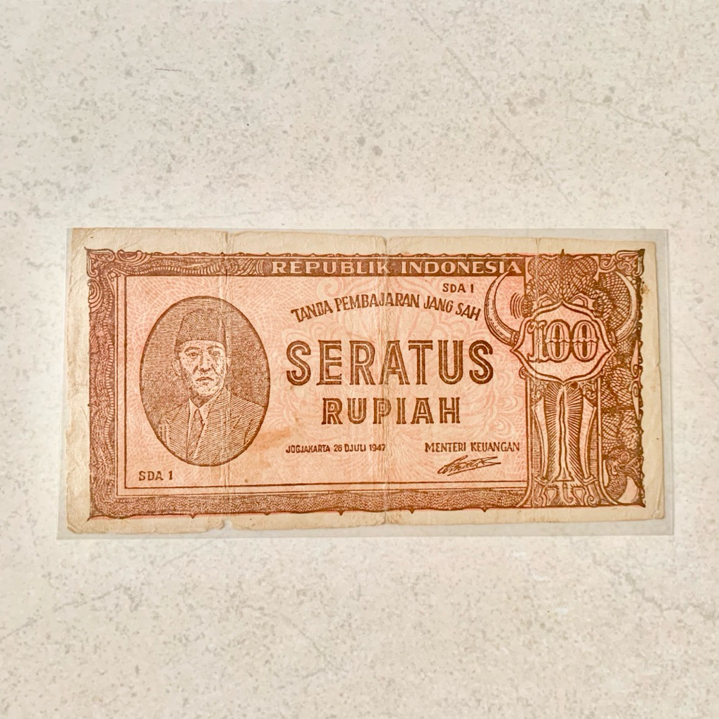 Java Coins - Uang Kuno seri ORI 100 Rupiah Tahun 1947