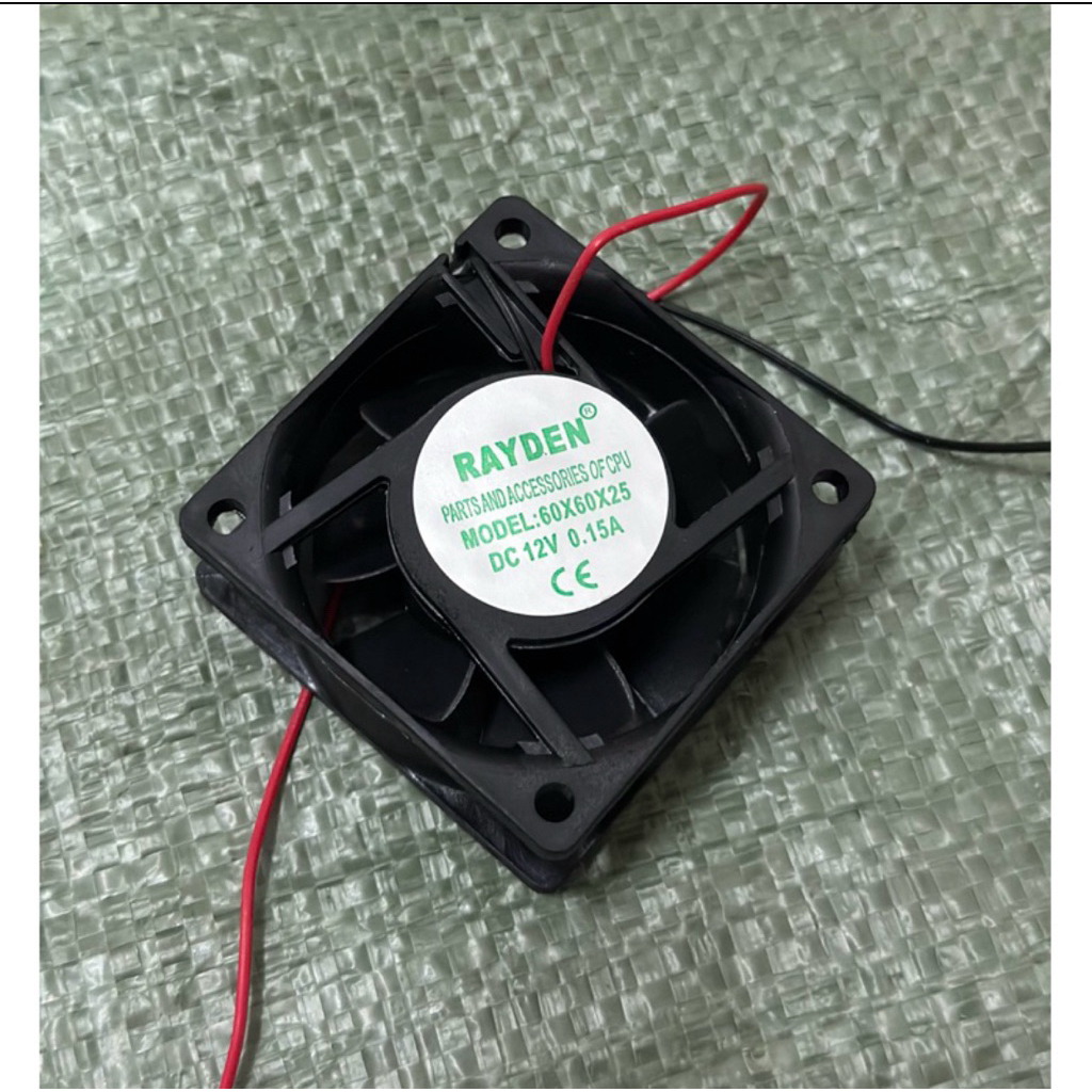 FAN DC 6CM KIPAS DC 12V