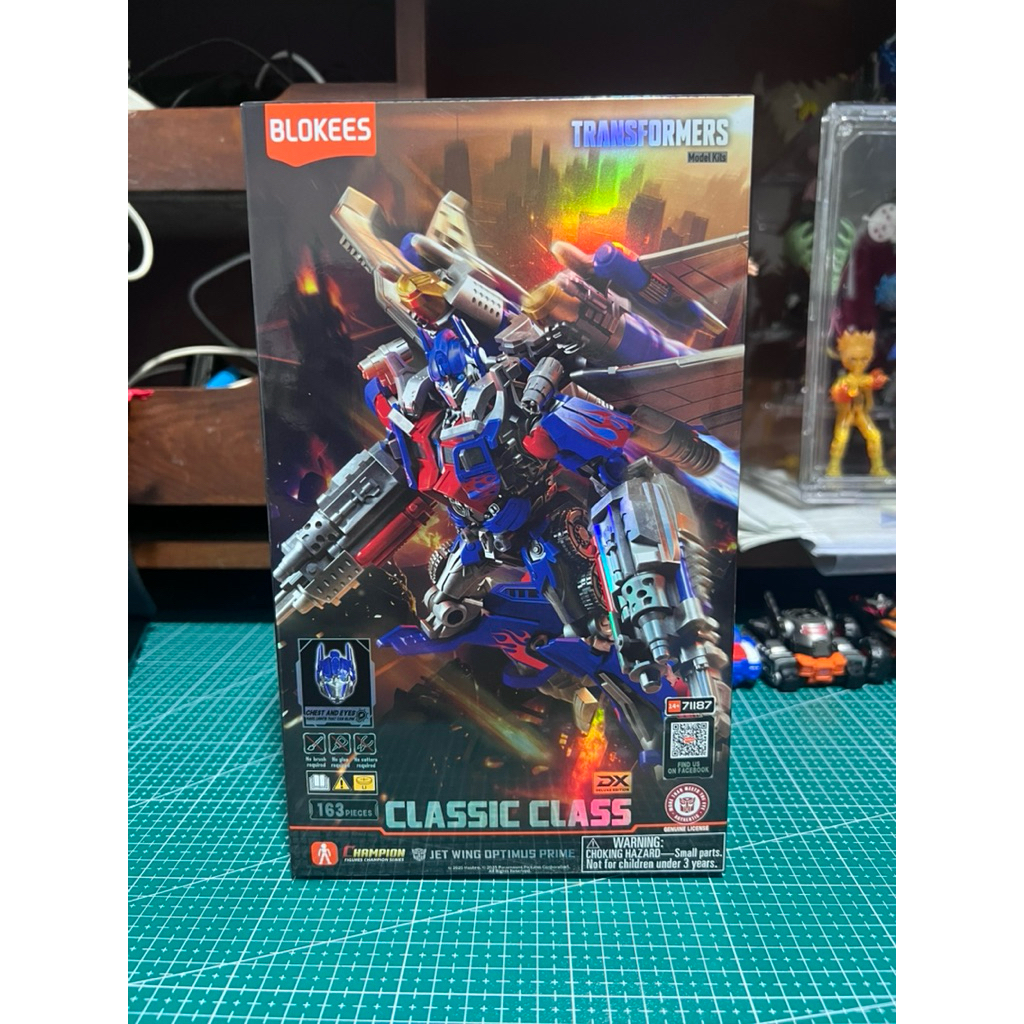 Blokees Transformers DX Classic Class 21 | Jet Wing Optimus Prime