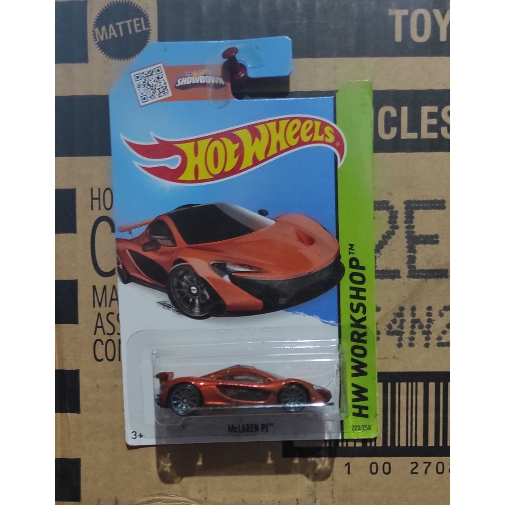 Hotwheels McLaren P1 Orange