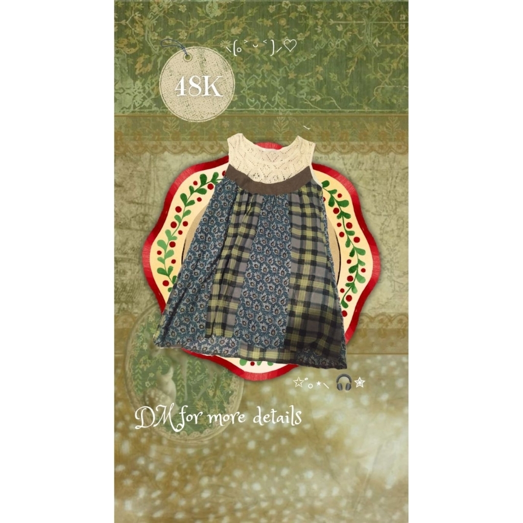 Morikei dress thrift~