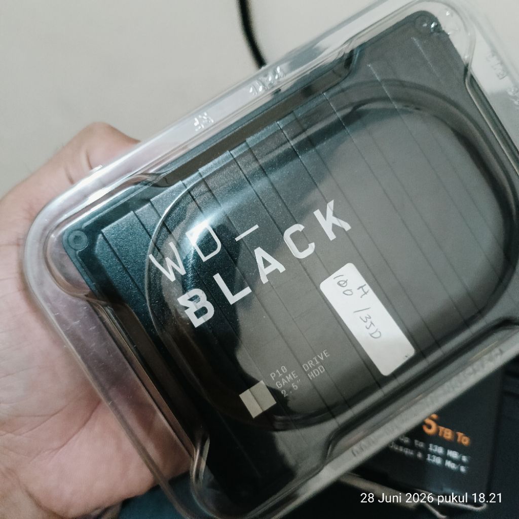 Hardisk External 4TB WD Black