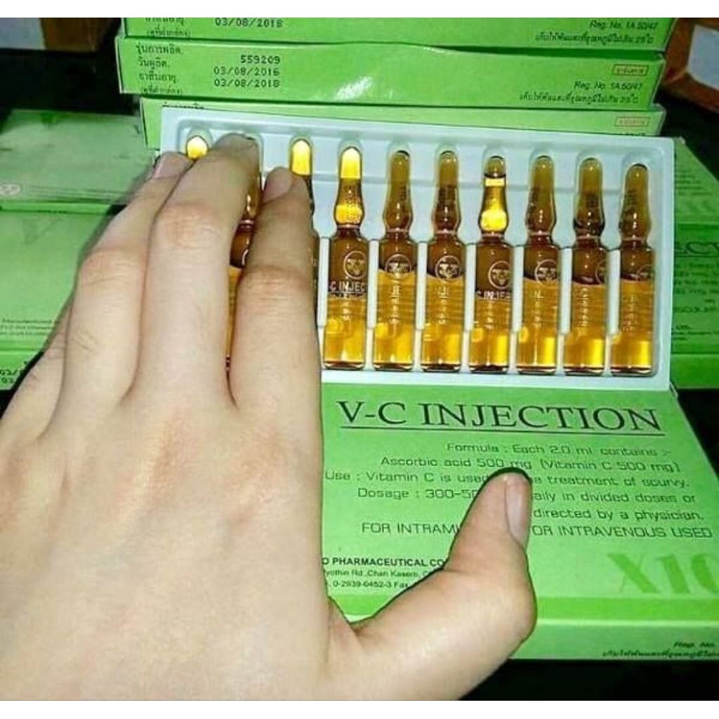 VIT C INJECTION 1PAK ISI 10 AMPUL