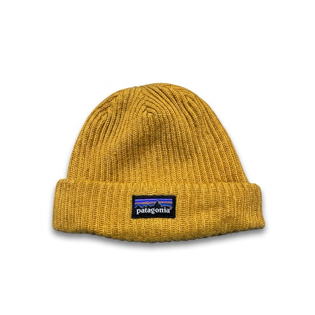 Patagonia Mustard Beanie Hat