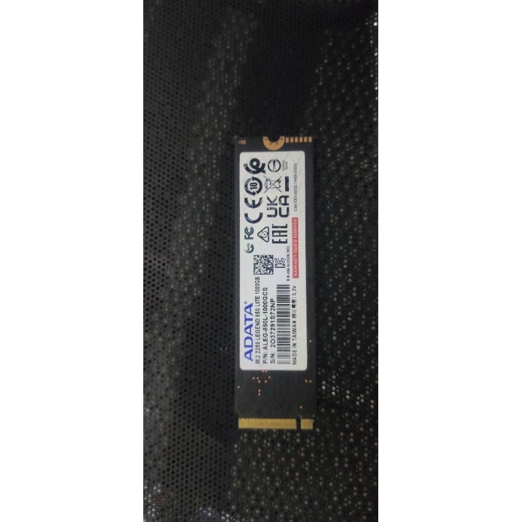 nvme adata 1tb adata legend 850lite healt 97%