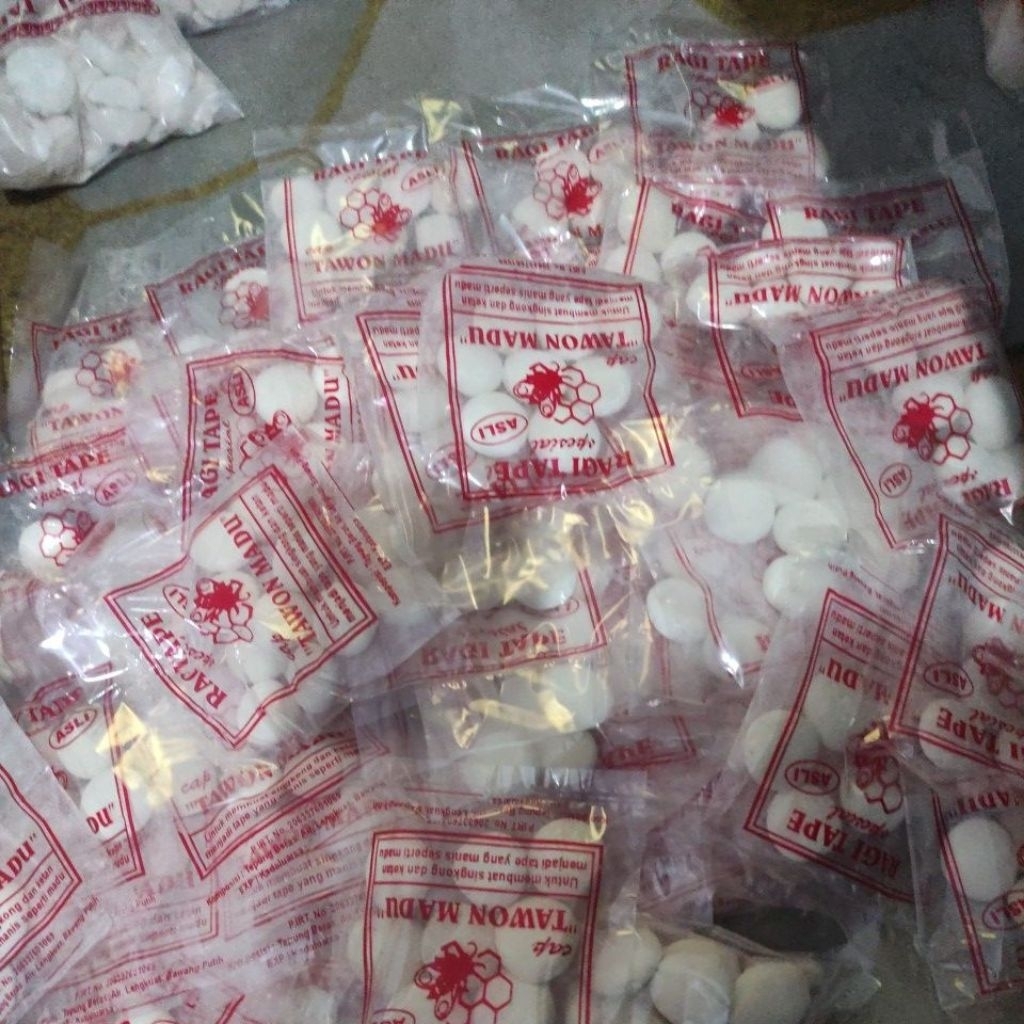 RAGI TAPE TERMURAH RAGI TAPE CAP TAWON MADU ORIGINAL // SPESIAL MANIS SEPERTI MADU (HANYA DIJUAL DIS
