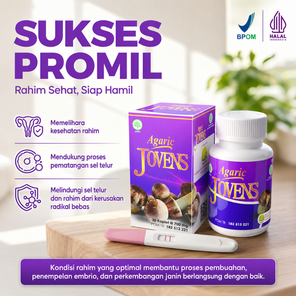 Program Hamil - Herbal promil wanita | garis dua | Agaric Jovens