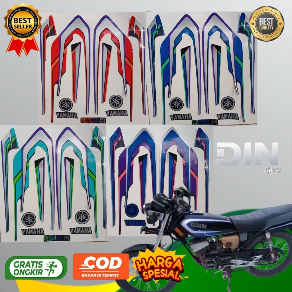 STIKER STRIPING RX SPESIAL TH 1994 TERLARIS