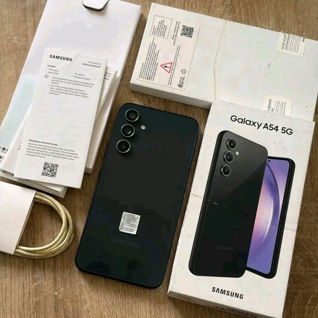 Handphone Samsung galaxy a54 second original sein resmi bergaransi