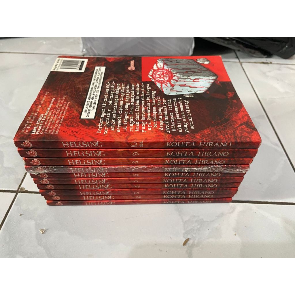 Komik Hellsing 1-10 tamat - Kohta Hirano